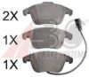 A.B.S. 37675 OE Brake Pad Set, disc brake